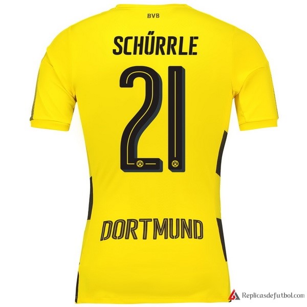 Camiseta Borussia Dortmund Primera equipación Schurrle 2017-2018